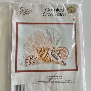 New old stock counted cross stitch kit complete sealed